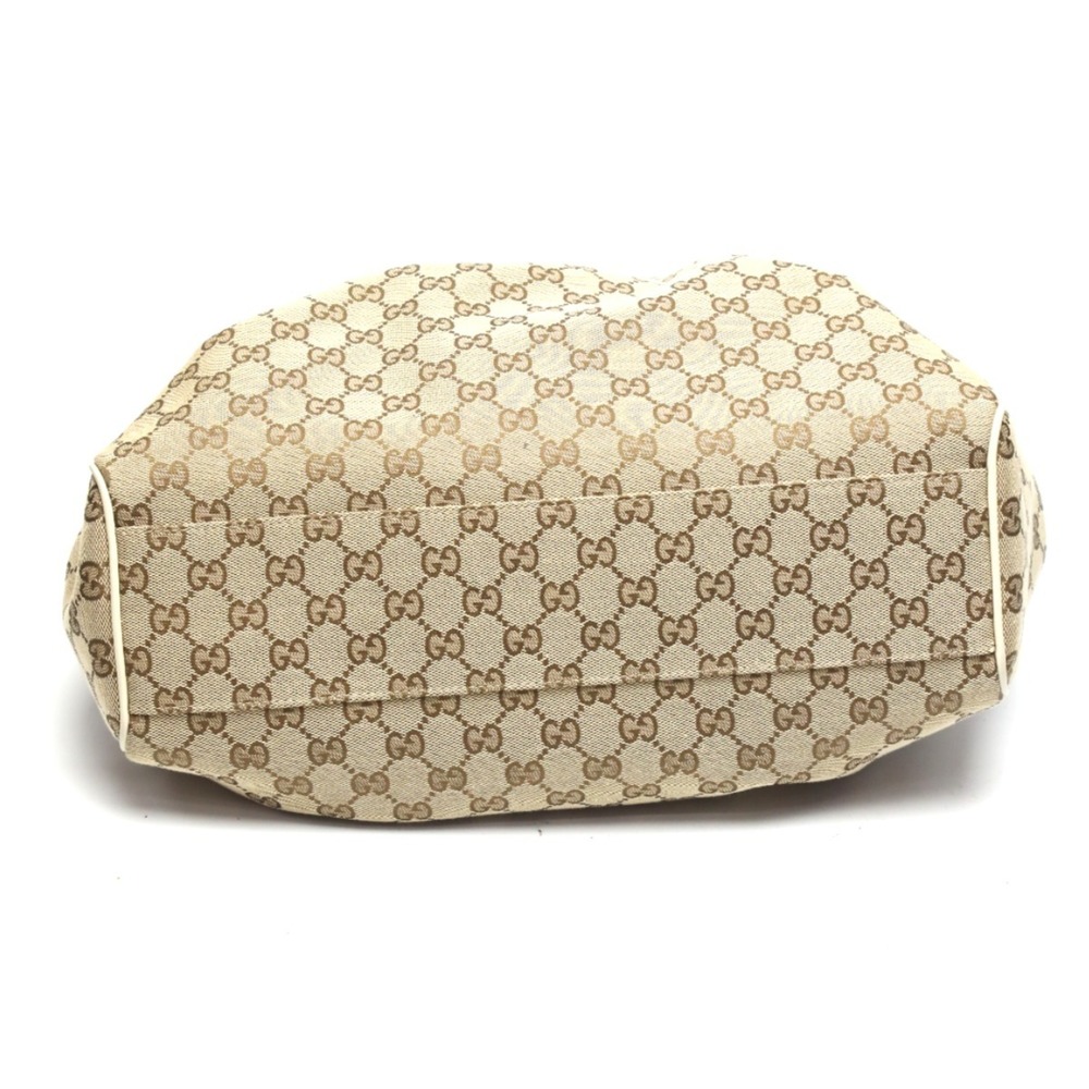 GUCCI Handbag GG Pattern Sukey Canvas 211944 Brown - Picture 5 of 10